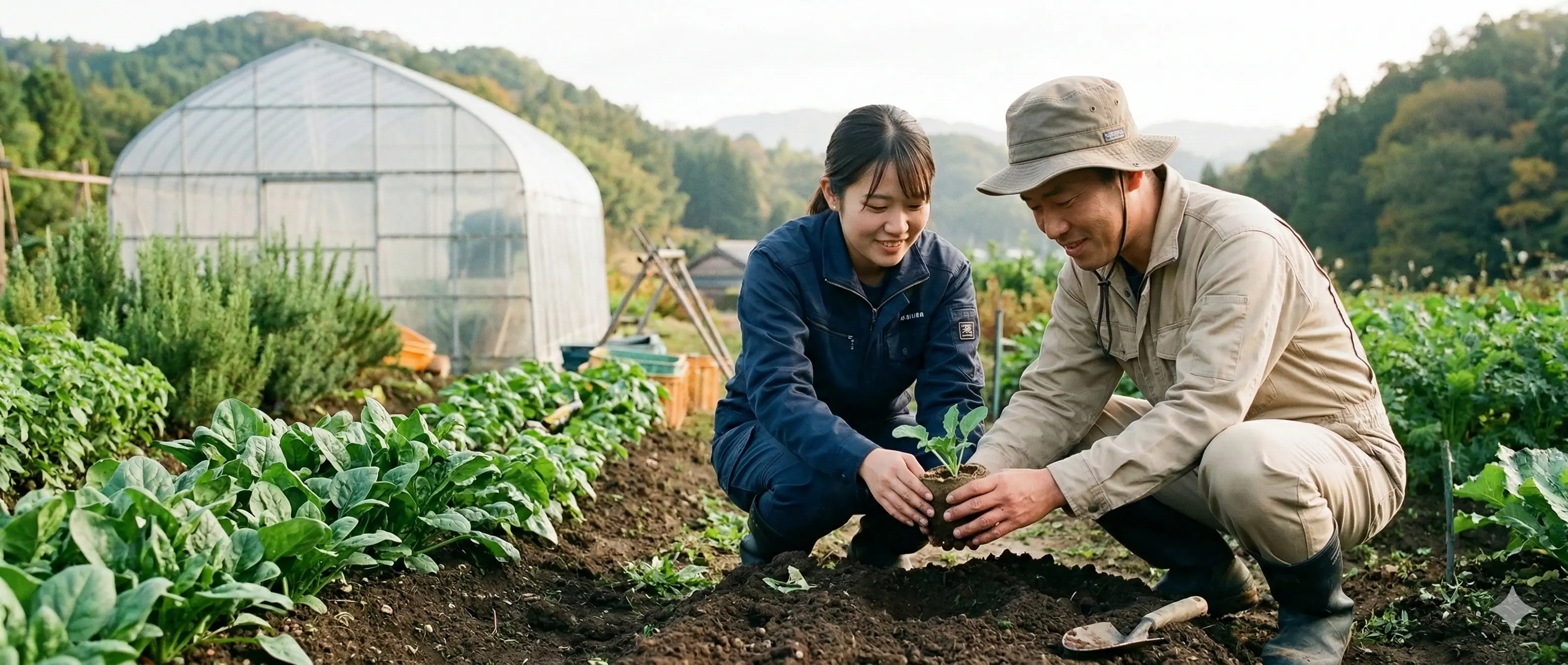 農業の取り組み全体が伝わる風景