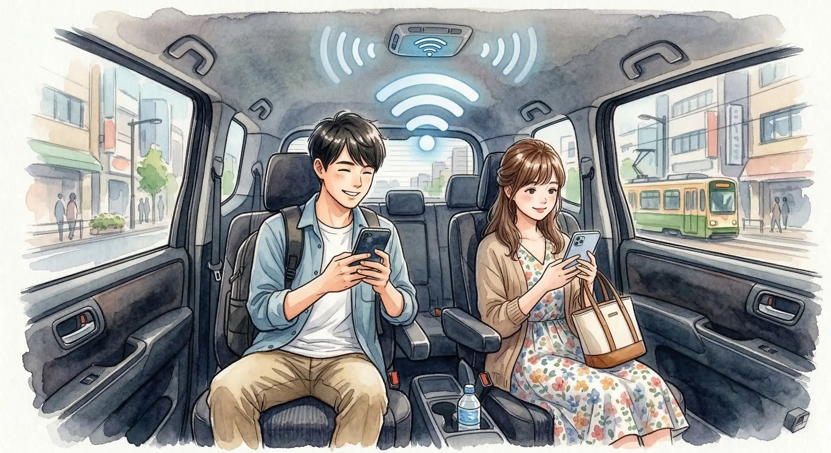 車内Wi-Fiのイメージ